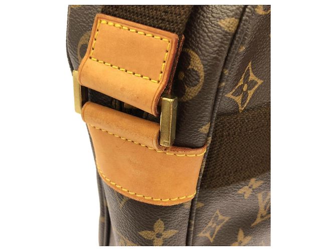 Borsa Louis Vuitton Monogram Bosphore M40043 Marrone - vista 5