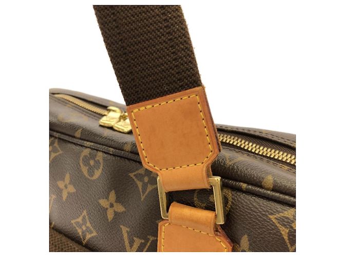 Borsa Louis Vuitton Monogram Bosphore M40043 Marrone - vista 7