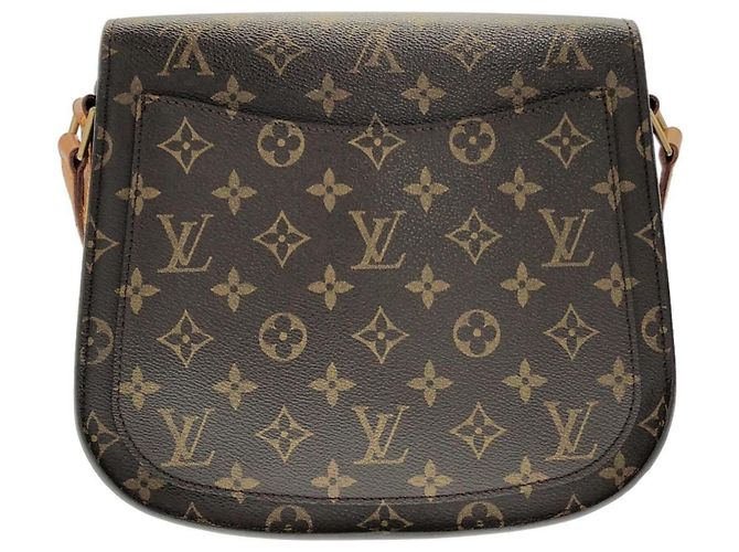 Sac à épaule Louis Vuitton Monogram Saint Cloud Marron - vue 2