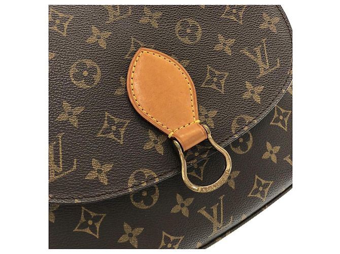 Sac à épaule Louis Vuitton Monogram Saint Cloud Marron - vue 4