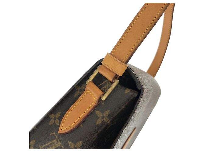 Sac à épaule Louis Vuitton Monogram Saint Cloud Marron - vue 5
