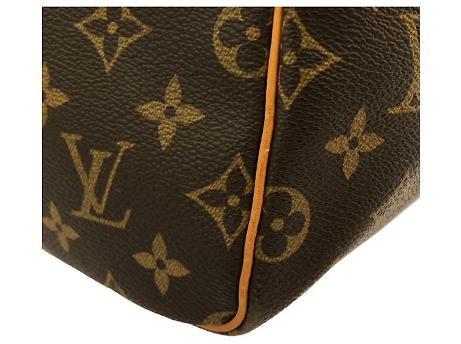 Borsa Boston Louis Vuitton Monogram Keepall 55cm Marrone - vista 5
