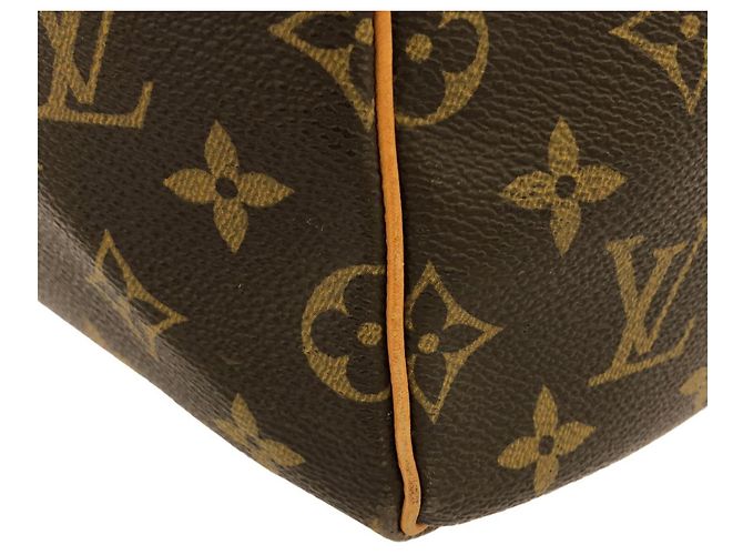 Borsa Boston Louis Vuitton Monogram Keepall 55cm Marrone - vista 6