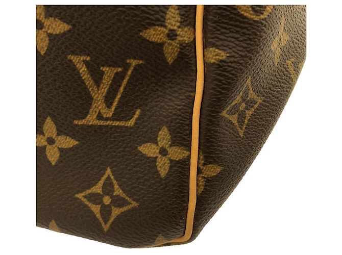 Borsa Boston Louis Vuitton Monogram Keepall 50cm Marrone - vista 4