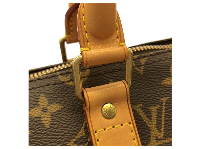 Borsa Boston Louis Vuitton Monogram Keepall 50cm Marrone - vista 6