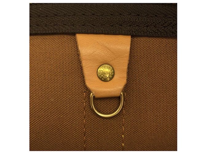 Borsa Boston Louis Vuitton Monogram Keepall 50cm Marrone - vista 8