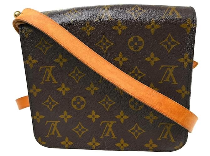 Louis Vuitton Cartouchiere Monogram MM Castaño - vista 2