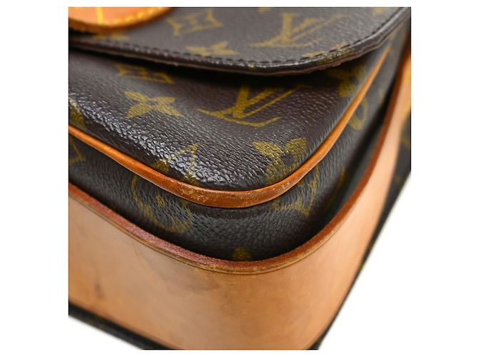 Louis Vuitton Cartouchiere Monogram MM Castaño - vista 7