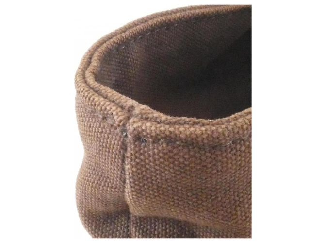 Hermès Hermes Troca Horizontal MM Handtasche Schokolade - Ansicht 6
