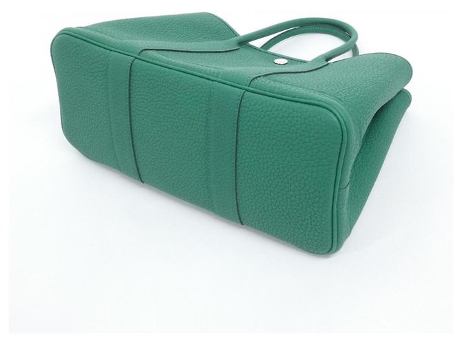 Hermès Borsa a mano Hermes Garden Party Verde chiaro - vista 2