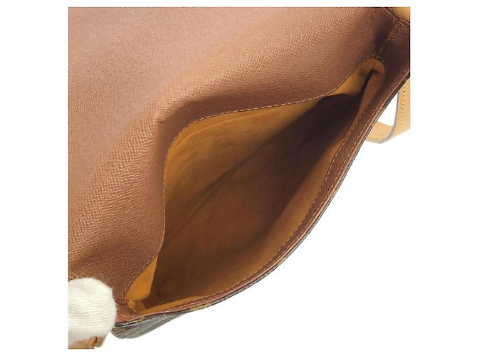 Borsa a tracolla Louis Vuitton Monogram Musette Salsa Marrone - vista 7