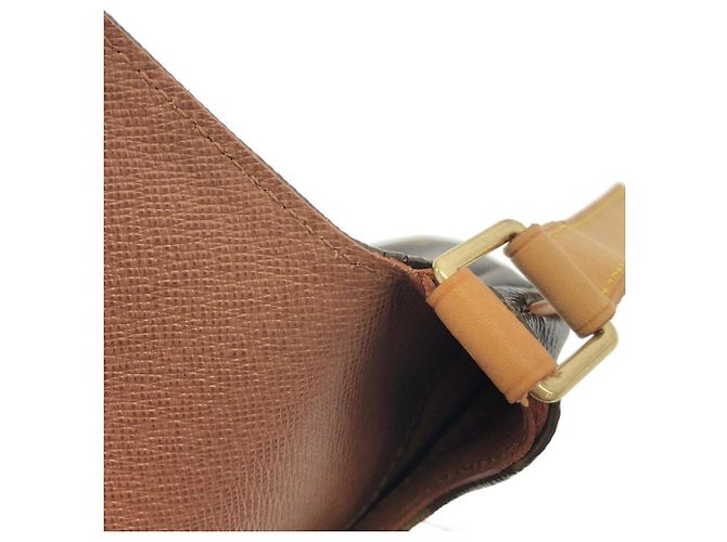 Borsa a tracolla Louis Vuitton Monogram Musette Salsa Marrone - vista 8
