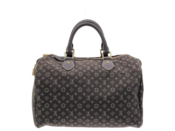 Borsa Louis Vuitton Monogram Mini Lin Speedy Boston Bag Damier ebene - vista 2