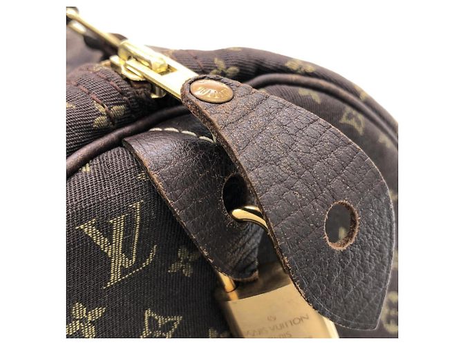 Borsa Louis Vuitton Monogram Mini Lin Speedy Boston Bag Damier ebene - vista 6