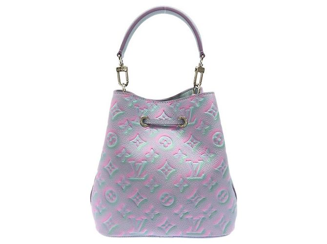 Néonoé Borsa a tracolla Louis Vuitton Monogram Empreinte Neo Noe BB Porpora - vista 2