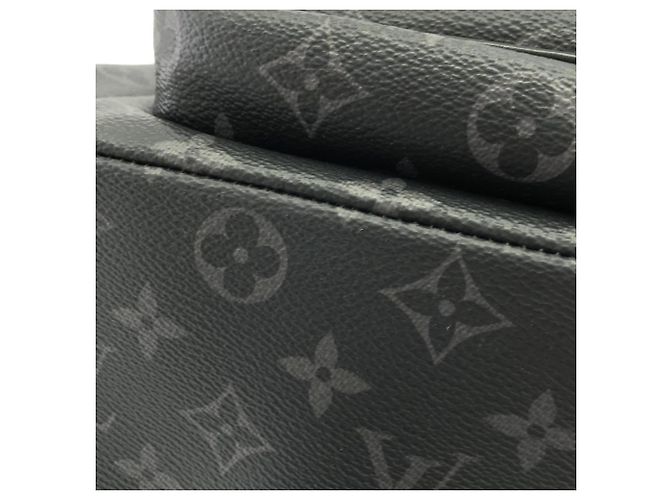 Zaino Trio Louis Vuitton Monogram Eclipse Nero - vista 3