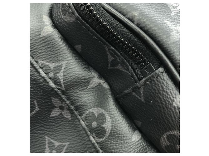 Zaino Trio Louis Vuitton Monogram Eclipse Nero - vista 6