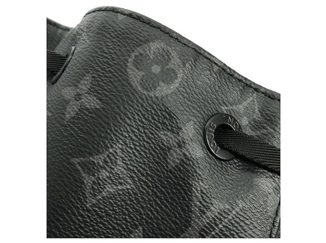 Zaino Trio Louis Vuitton Monogram Eclipse Nero - vista 7
