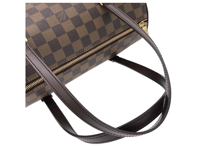 Borsa Louis Vuitton Damier Papillon Marrone - vista 6
