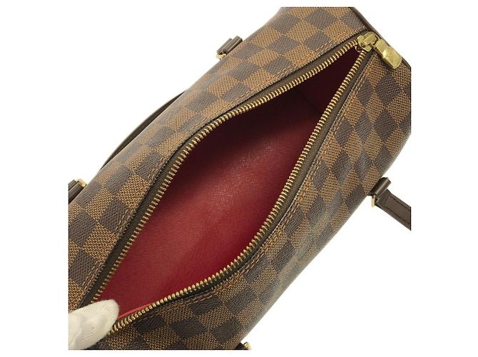 Borsa Louis Vuitton Damier Papillon Marrone - vista 7