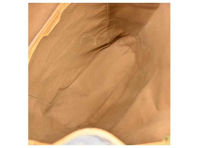 Louis Vuitton Vintage Montsouris Monogram Canvas GM Marron - vue 3