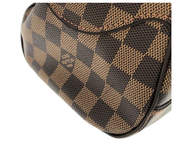 Borsa Louis Vuitton Damier Duomo Marrone - vista 4