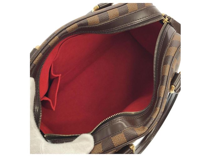 Borsa Louis Vuitton Damier Duomo Marrone - vista 8