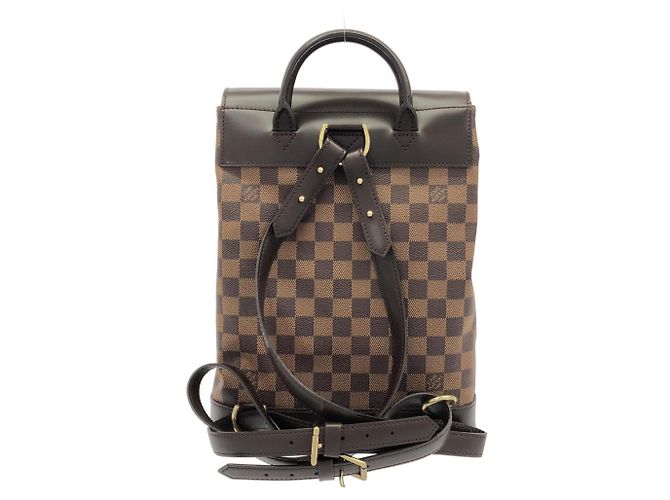 Zaino Louis Vuitton Damier Soho N51132 Marrone - vista 2