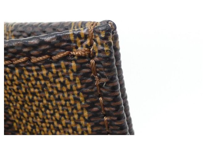 Borsa Louis Vuitton Damier Sac Plat Marrone - vista 4