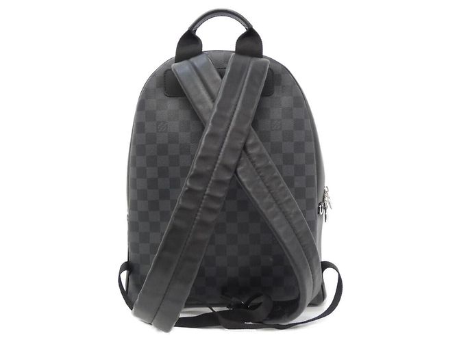 Zaino Louis Vuitton Damier Graphite Josh Grigio antracite Damier ebene - vista 2