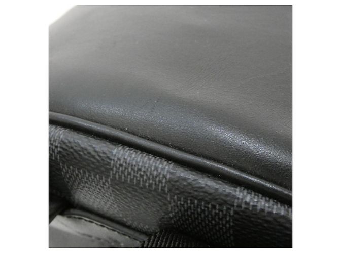 Zaino Louis Vuitton Damier Graphite Josh Grigio antracite Damier ebene - vista 5