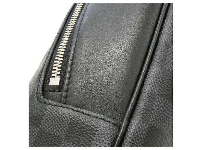 Zaino Louis Vuitton Damier Graphite Josh Grigio antracite Damier ebene - vista 6