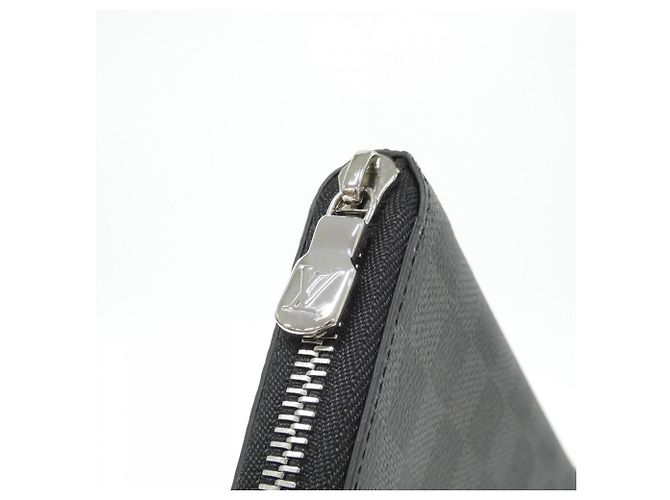 Louis Vuitton Damier Graphite Zippy Wallet Dark grey Damier ebene - view 3