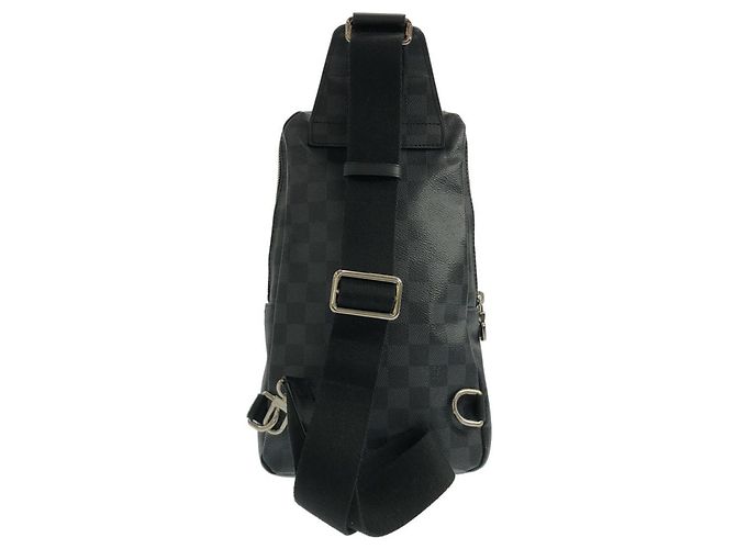 Borsa a tracolla Louis Vuitton Damier Graphite Avenue Grigio antracite Damier ebene - vista 2