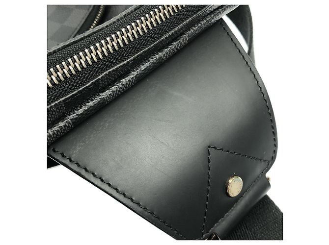 Borsa a tracolla Louis Vuitton Damier Graphite Avenue Grigio antracite Damier ebene - vista 5