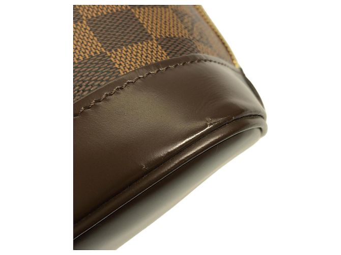 Borsa Louis Vuitton Damier Alma PM Marrone - vista 3