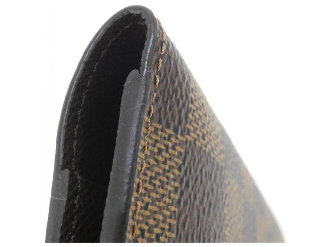 Louis Vuitton Damier Couverture Passeport Organizer Castaño - vista 2