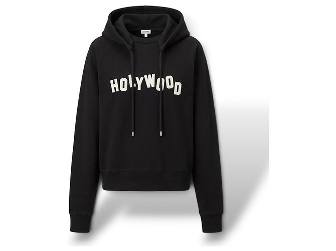 LOEWE Hollywood Hoodie Schwarz - Ansicht 3