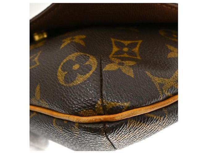 Louis Vuitton Musette Salsa Monogram Canvas PM Marrone - vue 7