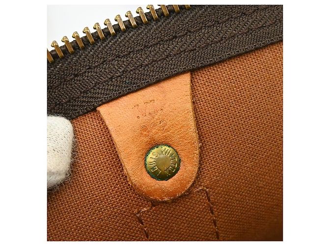 Louis Vuitton Keepall Bandoulière Monogram 50 Marrone - vista 4