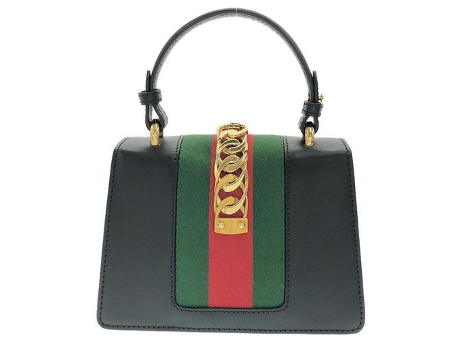 Borsa a mano Gucci Sylvie in pelle - vista 2