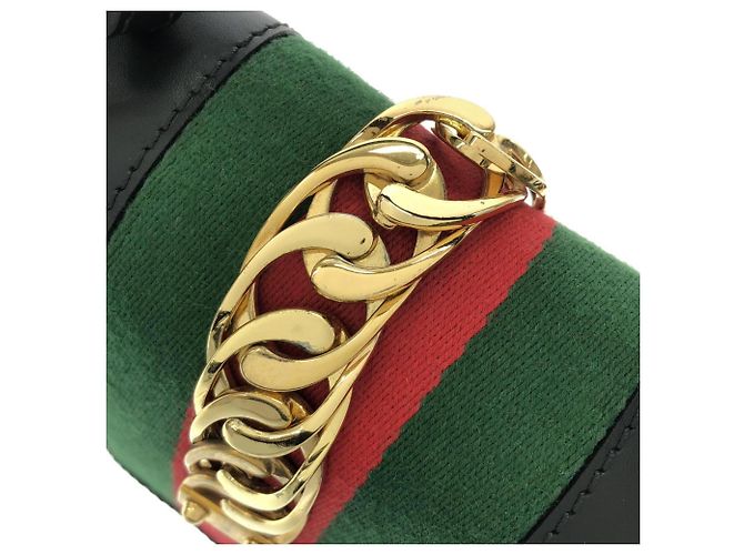 Borsa a mano Gucci Sylvie in pelle - vista 6