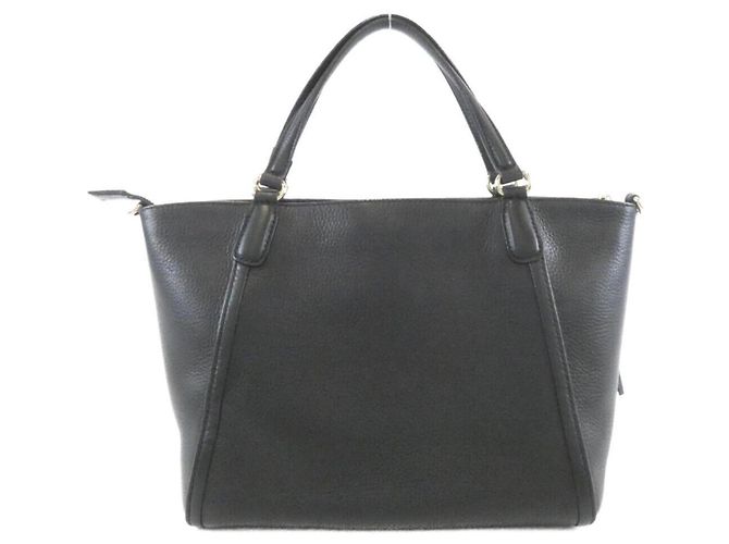 Borsa Gucci Soho in pelle nera Nero - vista 2