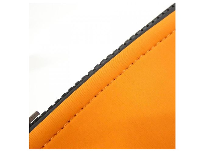 Hermès Borsa pochette Hermes Neo-Baine MM 103198M Arancione - vista 7