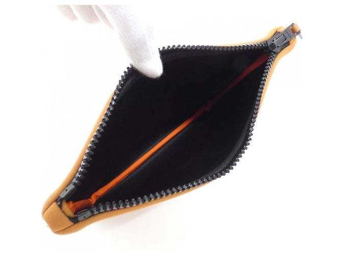 Hermès Borsa pochette Hermes Neobain Maillon Marin PM Caramello - vista 5
