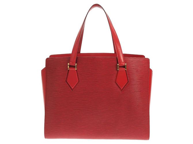 Borsa a tracolla Louis Vuitton Epi Duplex M52427 Rosso - vista 2
