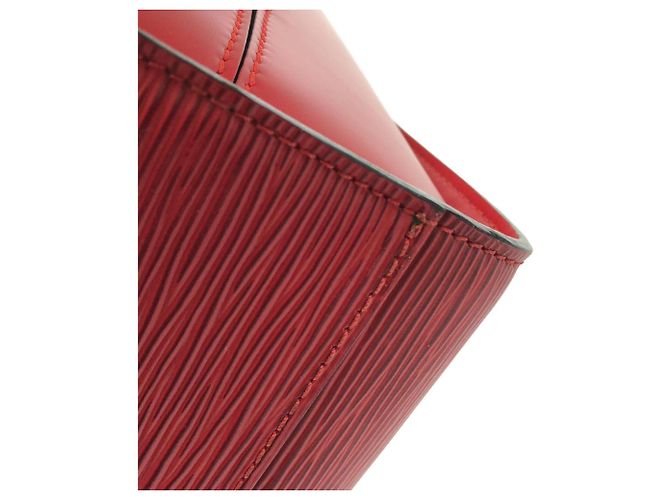 Borsa a tracolla Louis Vuitton Epi Duplex M52427 Rosso - vista 3