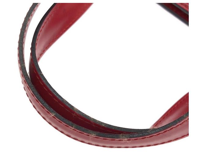 Borsa Louis Vuitton Epi Saint Jacques Rosso - vista 7
