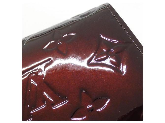 Louis Vuitton Vernis Portefeuille Sarah Wallet Bordò - vista 4