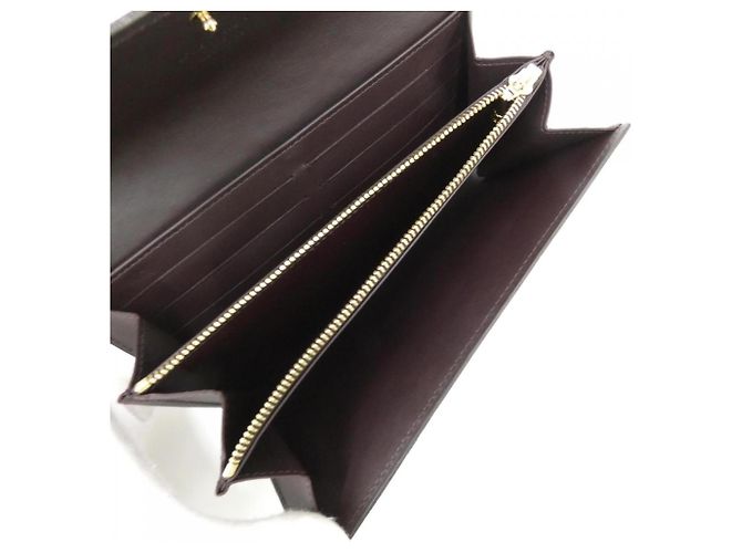 Louis Vuitton Vernis Portefeuille Sarah Wallet Bordò - vista 6
